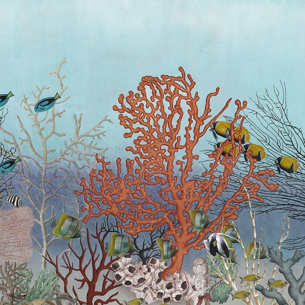 D-Ocean Still Life behang van Iksel — Pop, detail