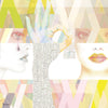 The Ava wallpaper in Multicolour by Daisy James — colour swatch