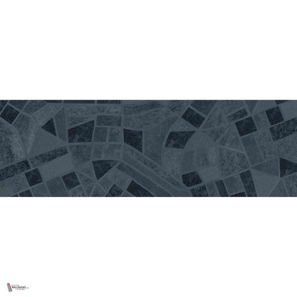 The Blues wallpaper in Blue by Daisy James — full design
