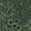 The Canopy behang in Green van Daisy James