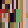 The Code Tapete in Aubergine von Daisy James — Farbmuster