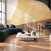 The Forma wallpaper in Multicolour by Daisy James — interior