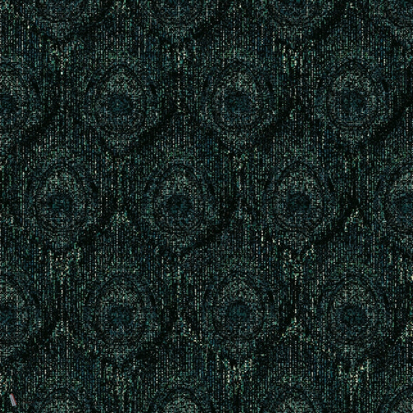 The Pip wallpaper in Blue Green by Daisy James — colour swatch