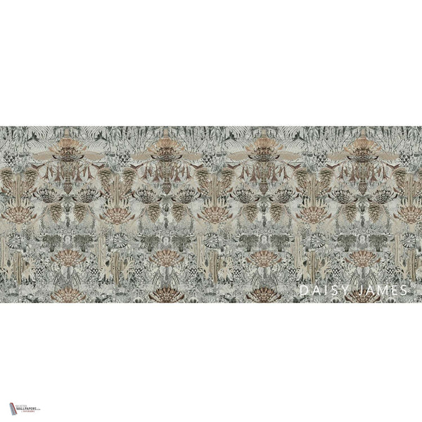 The Poppy Tapete in Beige von Daisy James