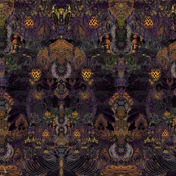 The Poppy Tapete in Purple von Daisy James