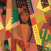 The Streetview Tapete in Multicolour von Daisy James — Farbmuster