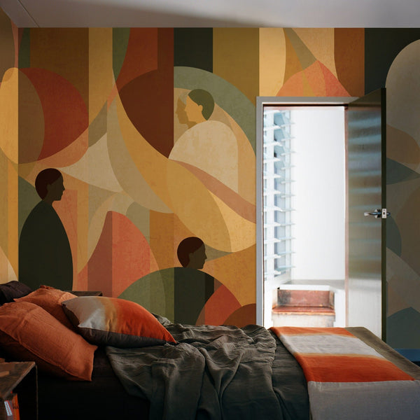 The Sun wallpaper van Daisy James — interieur