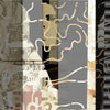 The Tube wallpaper in Beige by Daisy James — colour swatch