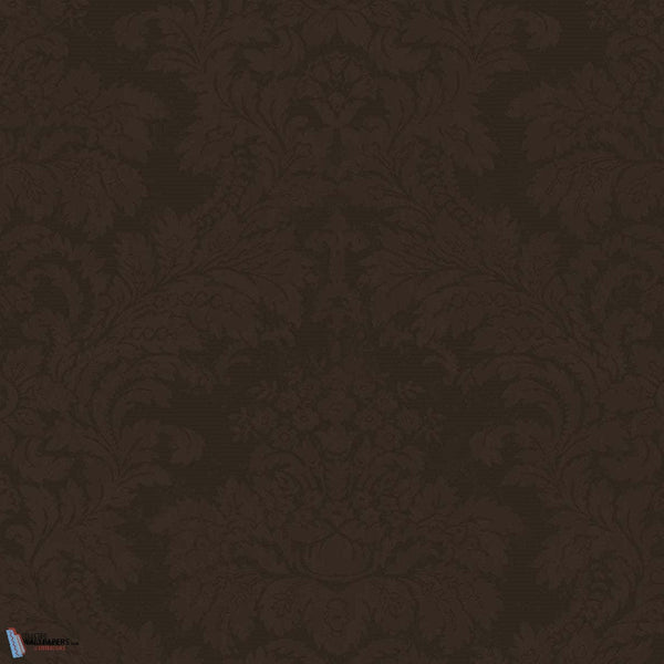 Damask behang in Smoked Flamingo van Texam