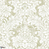 Damask behang in Vanilla Custard van Texam