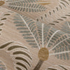 Dattara wallpaper in Beige/Eucalyptus by Casamance