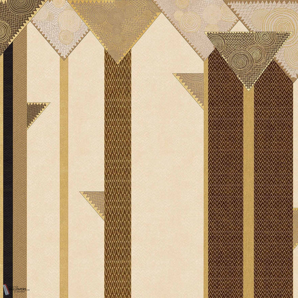 Deco Forest wallpaper by Iksel — Champagne, detail