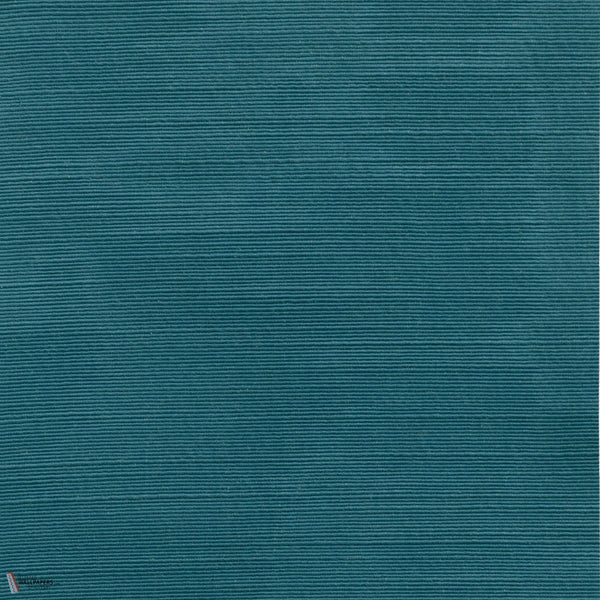 Iris Wall Tapete in Petrolio von Dedar