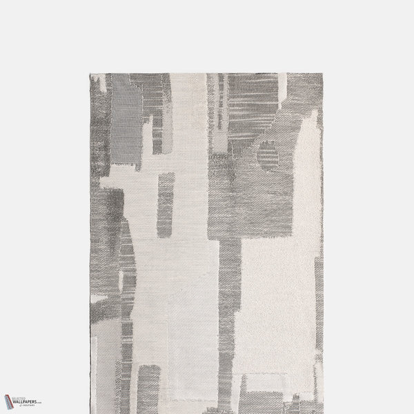 Sassongher stof in Bianco Nero van Dedar