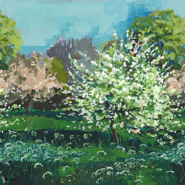 Arbre De Printemps Tapete in Celadon von Designers Guild