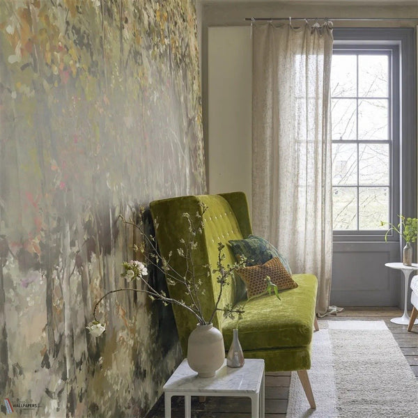 Bois de Bouleau Scene 1 papel pintado de Designers Guild sfeerbeeld