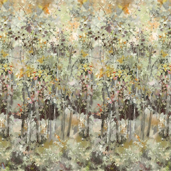 Bois De Bouleau Scene 1 papel pintado en Sepia de Designers Guild