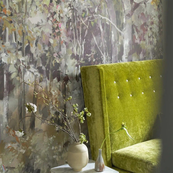 Bois de Bouleau Scene 2 papel pintado de Designers Guild sfeerbeeld