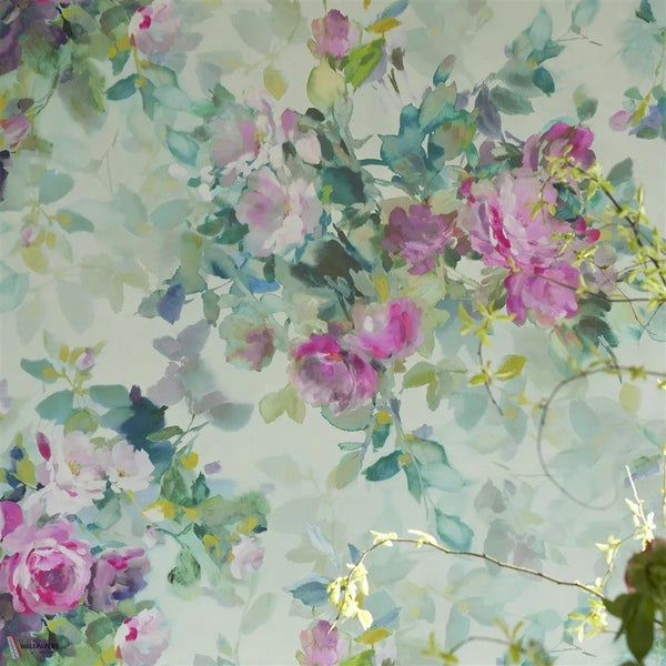 Bouquet de Roses papel pintado de Designers Guild sfeerbeeld