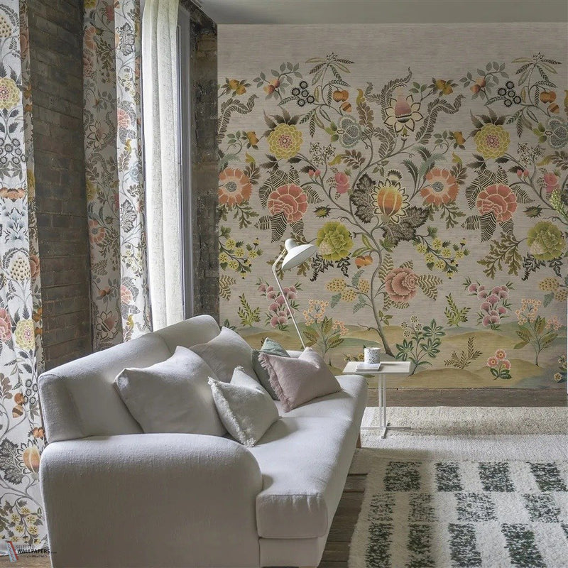 Brocart Decoratif Grasscloth papel pintado de Designers Guild sfeerbeeld