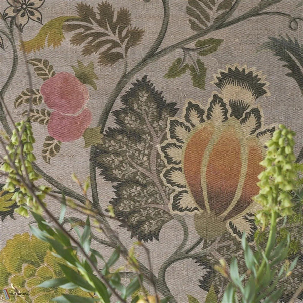 Brocart Decoratif Grasscloth papel pintado de Designers Guild sfeerbeeld