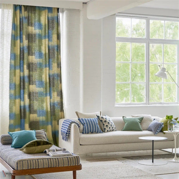 Carres Ombres papel pintado de Designers Guild sfeerbeeld