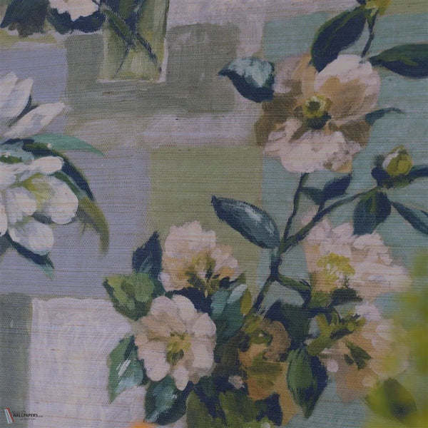 Celadon Vase Grasscloth wallpaper by Designers Guild sfeerbeeld