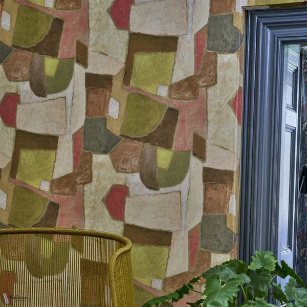 Clay Collage Tapete von Designers Guild sfeerbeeld