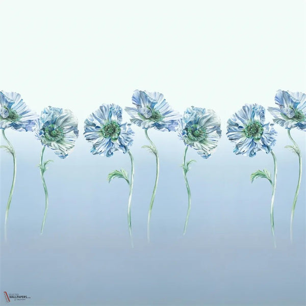 Coquelicot wallpaper in Delft by Designers Guild