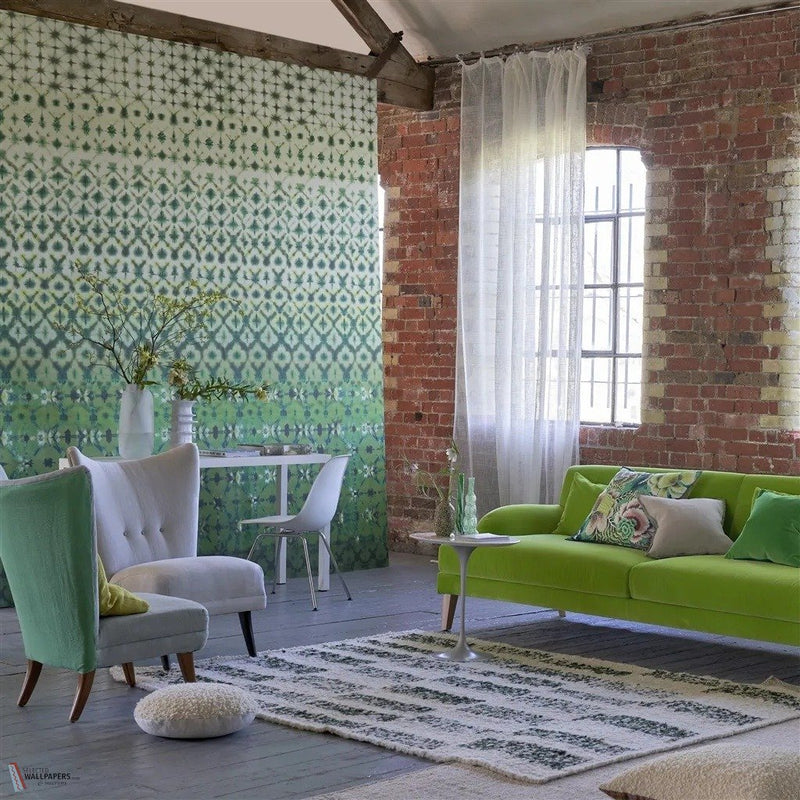 Karaoshi papel pintado de Designers Guild sfeerbeeld