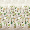 Kawana behang in Terracotta van Designers Guild
