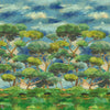 Matsu Grasscloth papel pintado en Cobalt de Designers Guild