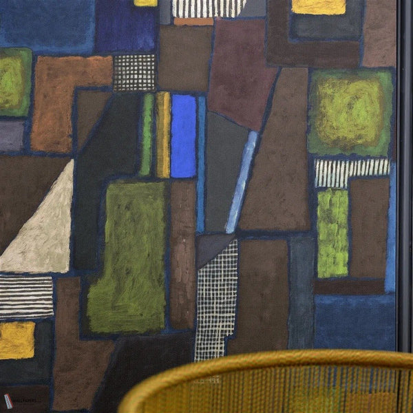 Raku Patchwork wallpaper by Designers Guild sfeerbeeld