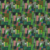 Raku Patchwork wallpaper in Emerald by Designers Guild