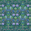 Rose De Damas papel pintado en Indigo de Designers Guild