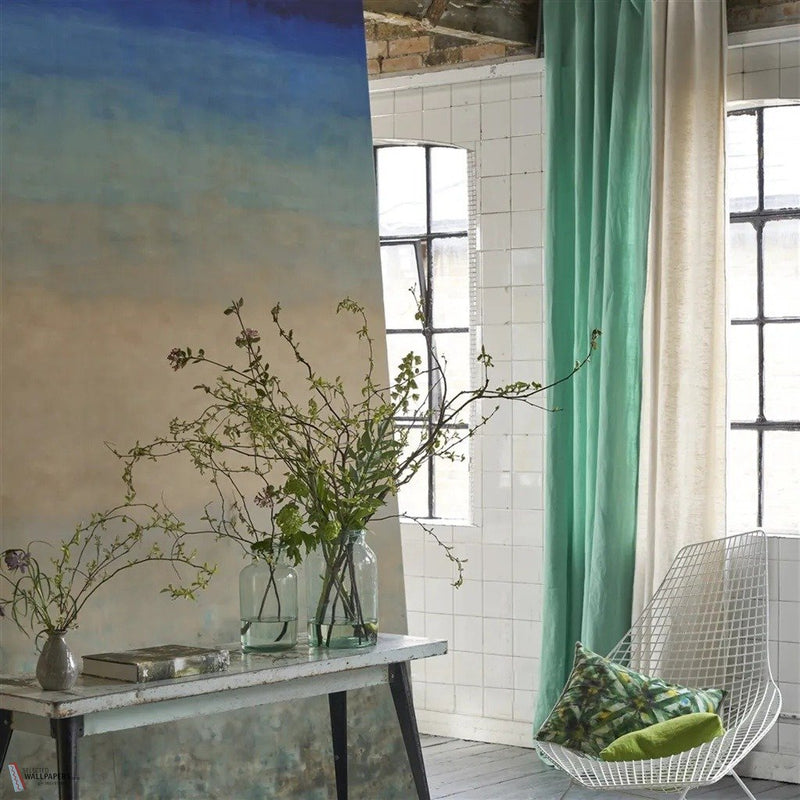 Scene Aquarelle papel pintado de Designers Guild sfeerbeeld