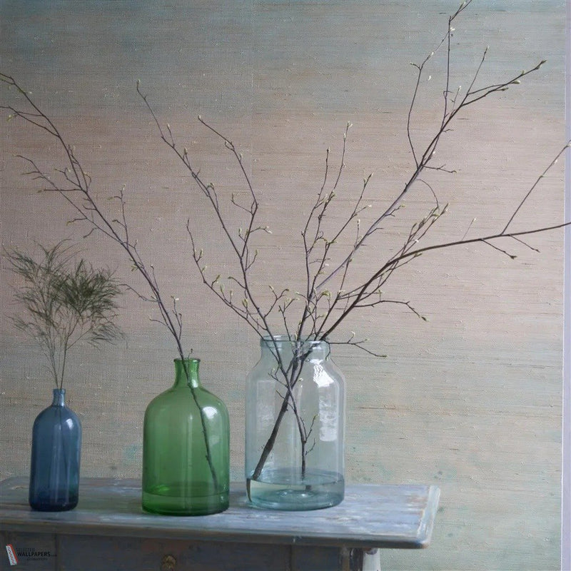 Scene Aquarelle Grasscloth papel pintado de Designers Guild sfeerbeeld