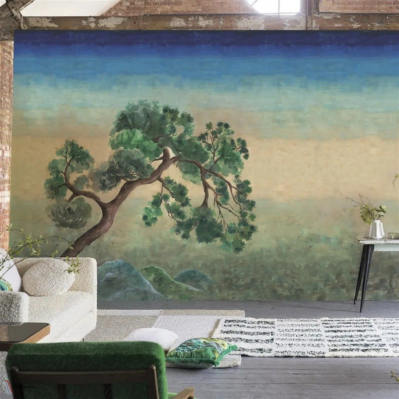 Scene D Arbre Tapete von Designers Guild sfeerbeeld