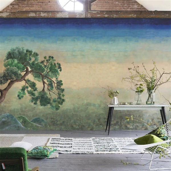 Scene D Arbre Tapete von Designers Guild sfeerbeeld