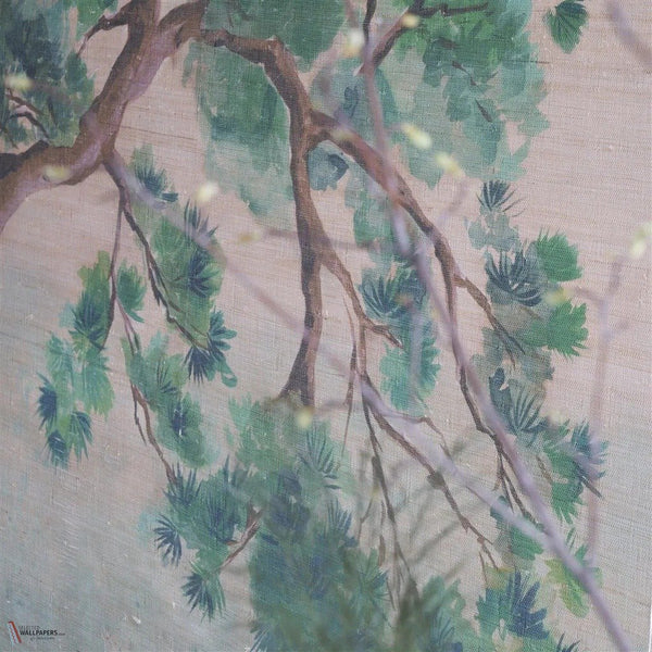 Scene D Arbre Grasscloth papel pintado de Designers Guild sfeerbeeld