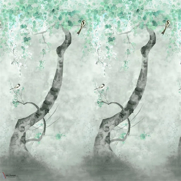 Shinsha Scene 2 Tapete in Celadon von Designers Guild