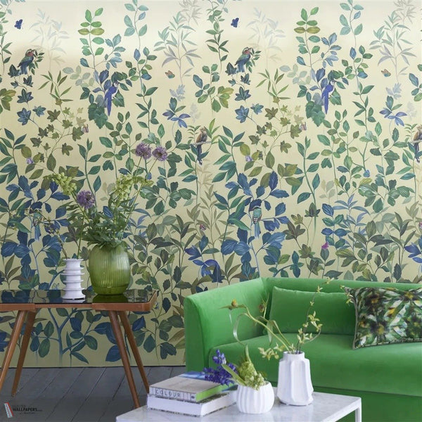 Voliere papel pintado de Designers Guild sfeerbeeld