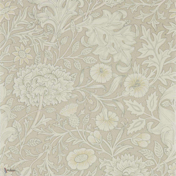 Double Bough wallpaper in Bough Pewter van Morris & Co