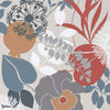 Doyenne behang in Chalk van Harlequin