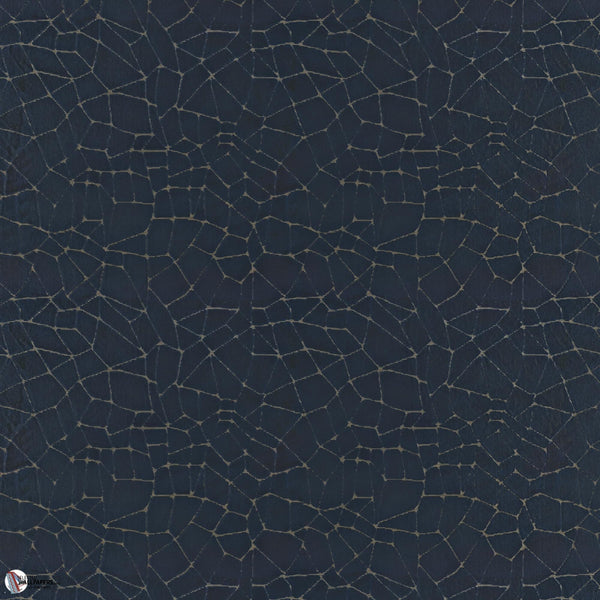 Grunge Tapete in Night Blue von Dutch Walltextile Company