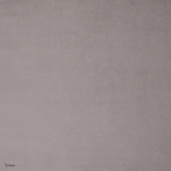 Suedine behang in Light Grey van Dutch Walltextile Company