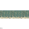 Dutch Tree of Life Tapete in Teal von Iksel