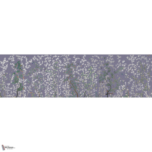 Eastern Eden behang in Mauve van Iksel