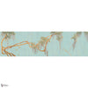 Edo Wisteria behang in Crackled Blue van Iksel