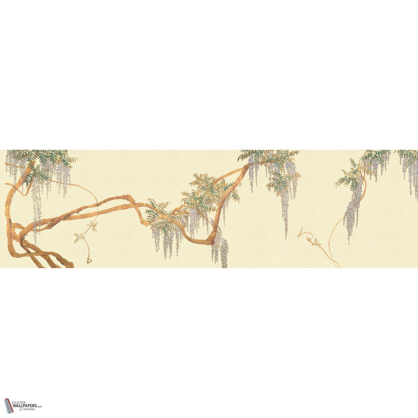 Edo Wisteria behang in Ivory van Iksel